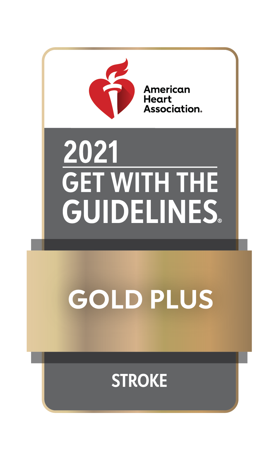 2021 Get With the Guidelines - Target: Stroke Honor Roll Elite Silver Plus