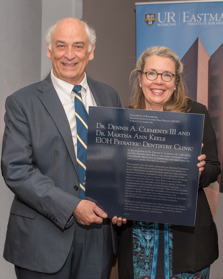 Dr. Clements and Dr. Keels