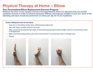 Photo of Elbow Replacement Physical Therapy Exercises