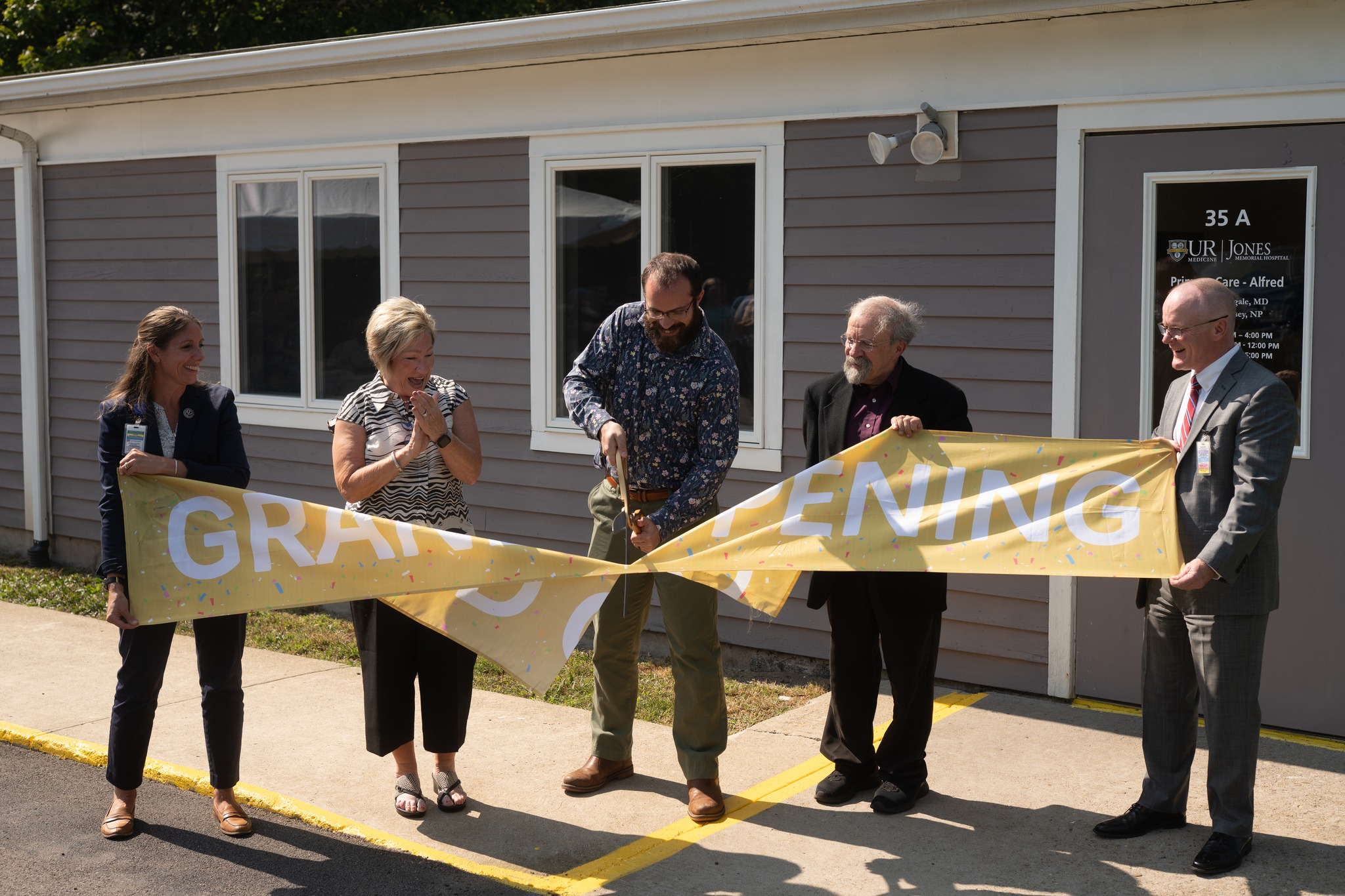 Alfred Ribbon Cutting