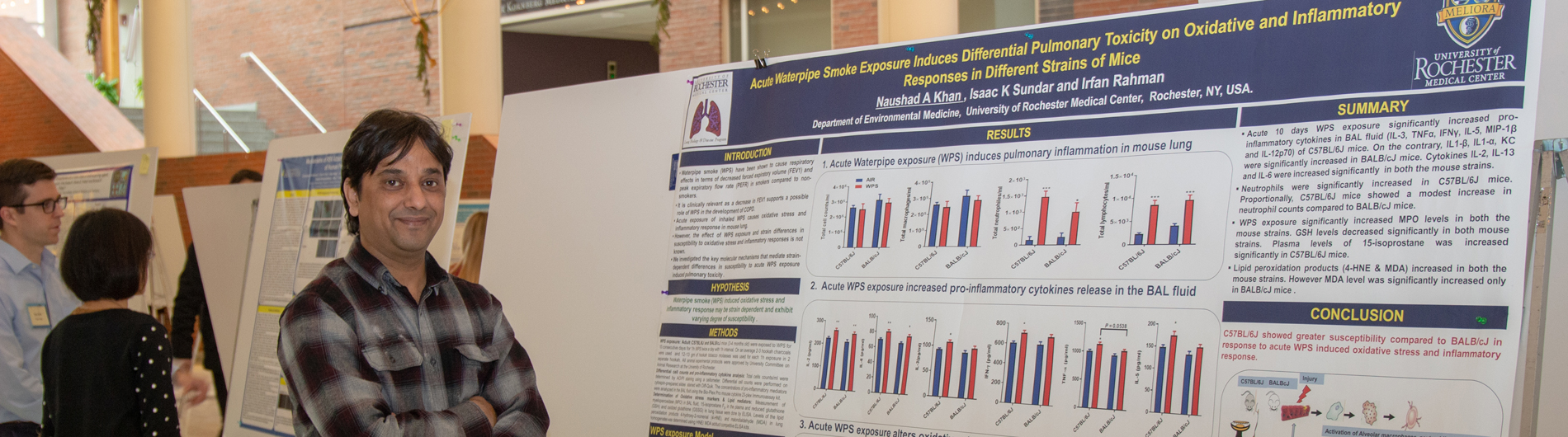 Topography, Constituents, and Toxicity of Waterpipe/Hookah Flavored and  Non-Flavored Tobacco Smoke - Projects- Rahman Lab - University of Rochester  Medical Center