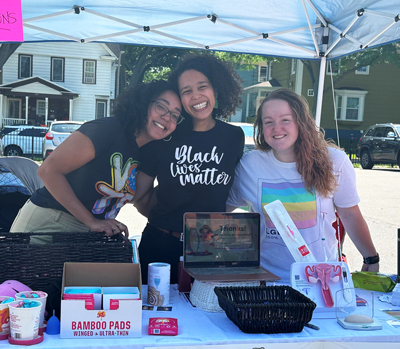 Fellows at Adolescent Medicine Health Fair