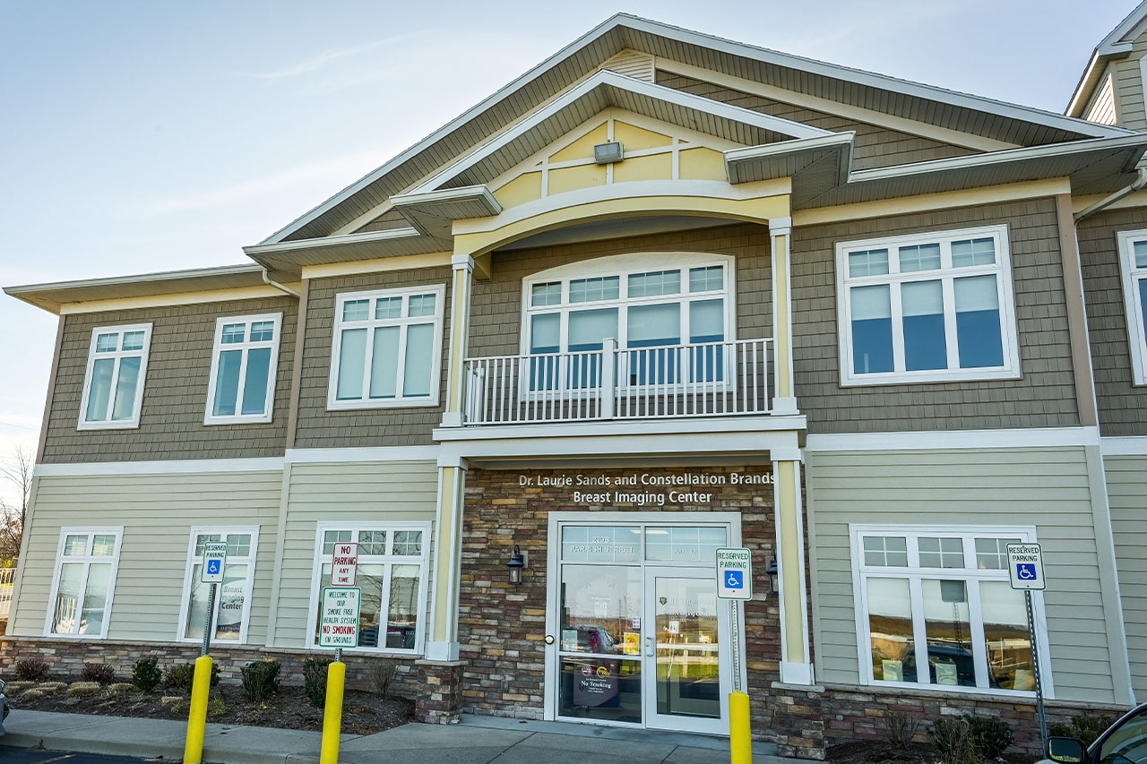 The Breast Imaging Center located at 229 Parrish Street, Suite 103 in Canandaigua